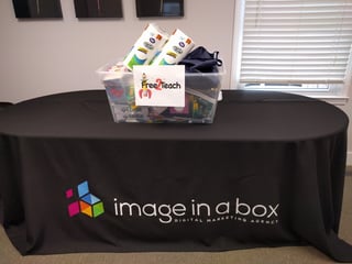 Free 2 Teach donations collected by Image in a Box
