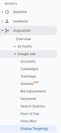 Google-Analytics-Display-Targeting-Report-Navigation
